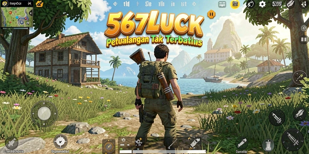 Gameplay mendebarkan di dunia terbuka 567LUCK.