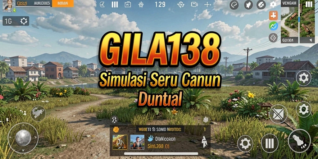 Tangkapan layar utama GILA138 menampilkan gameplay simulasi yang mendalam.