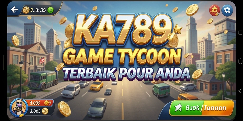 Tampilan gameplay KA789 yang memukau dalam membangun bisnis Tycoon.