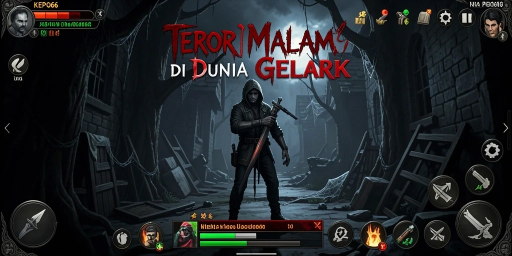 Gambaran menyeramkan dari gameplay KEPO66 yang menegangkan.