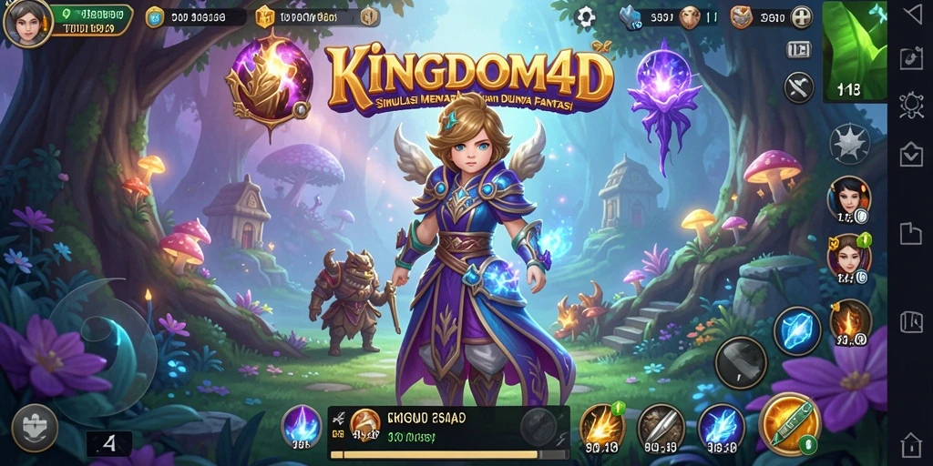 Screenshot KINGDOM4D menampilkan gameplay menarik dalam dunia simulasi.