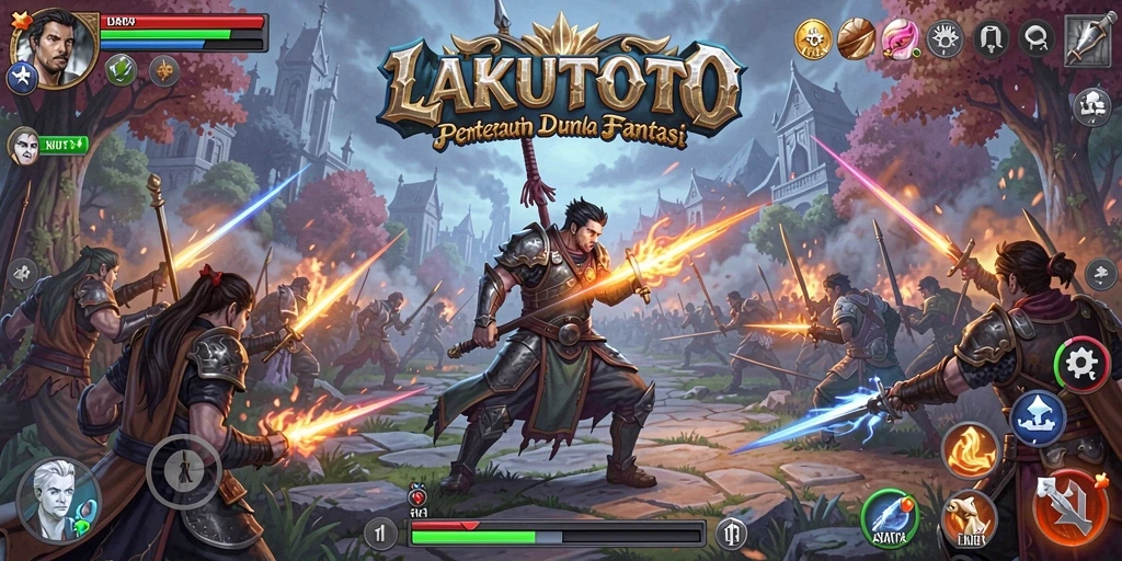 Tampilan menarik dari pertarungan epik di LAKUTOTO.