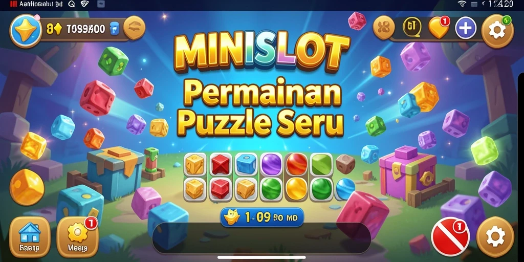 Gameplay MINISLOT yang menantang dan penuh warna.