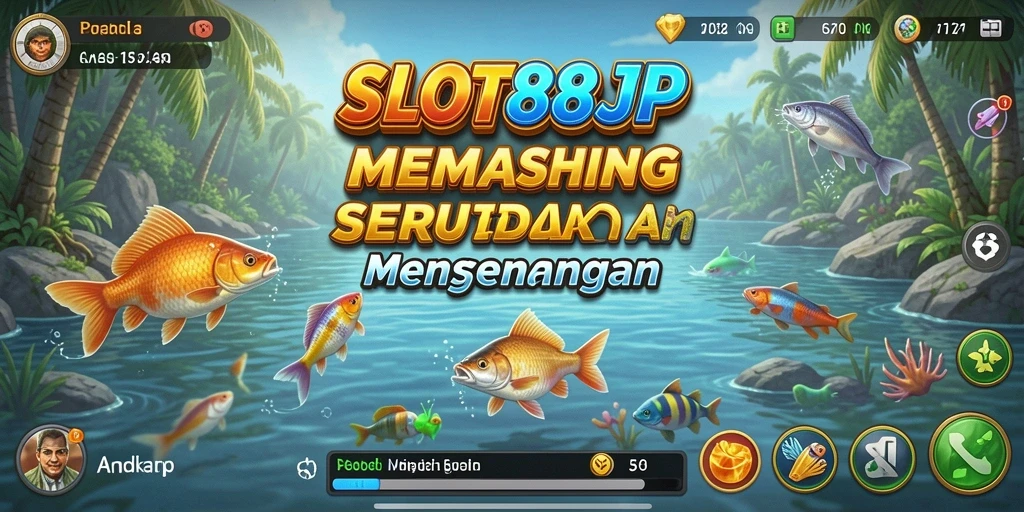 Tampilan Screenshot SLOT88JP menunjukkan gameplay Fishing yang mendebarkan.