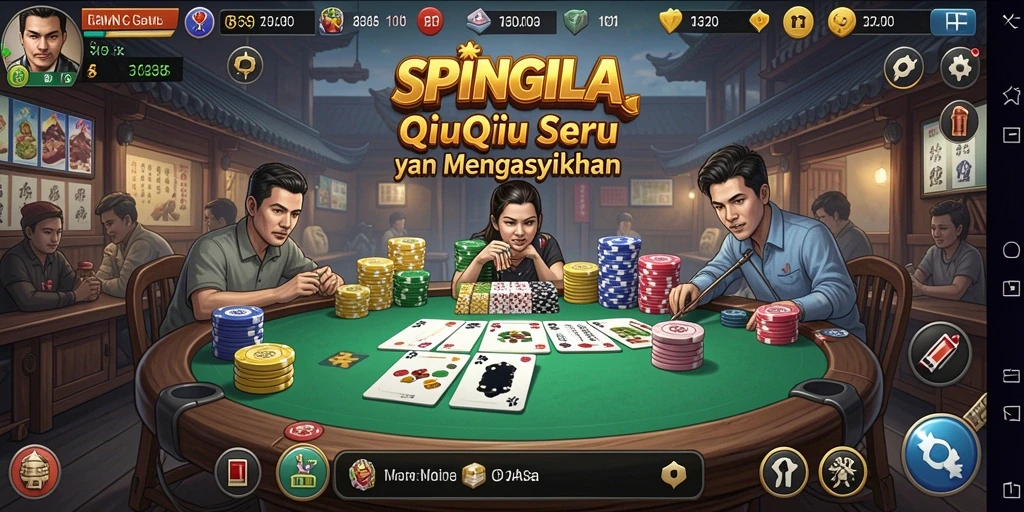 Screenshot gameplay SPINGILA yang menarik dan penuh strategi.