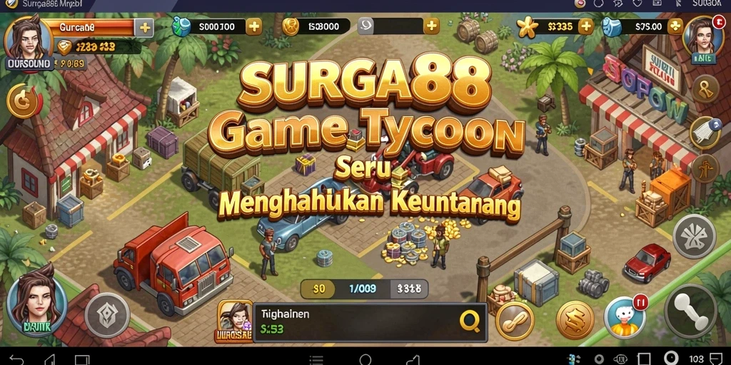 Tampilan gameplay SURGA88 yang mendebarkan dan menantang.