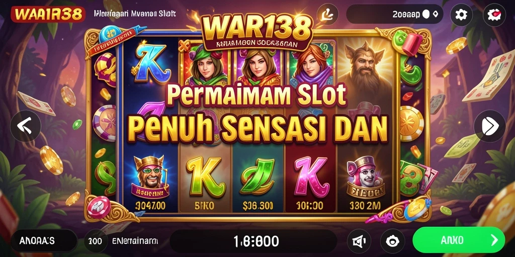 Tampilan gameplay Slot yang menawan dan penuh warna.