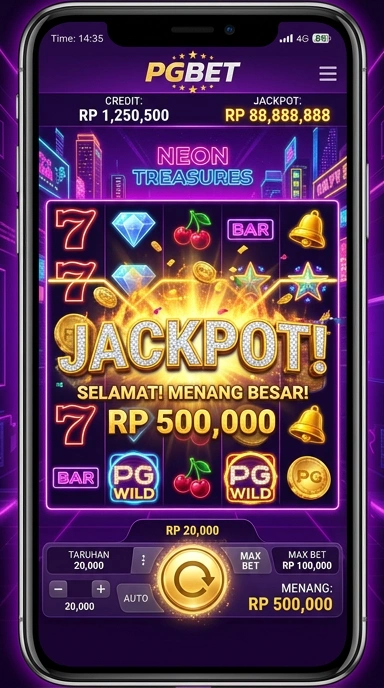 Tampilan utama aplikasi pgbet dengan berbagai pilihan aplikasi.